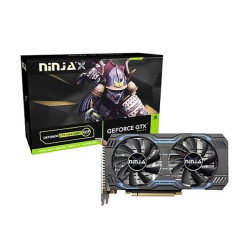 Card màn hình Ninja GeForce GTX 1660 Super 6GB GDDR6 2 Fan (NK166SF66F) | 1408SP CUDA Cores, Boost 1800MHz