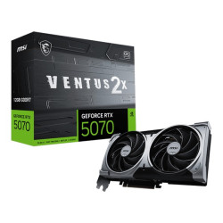 Card màn hình NVIDIA GeForce RTX 5070 MSI VENTUS 2X OC | 12GB GDDR7, 6144 CUDA, 650W