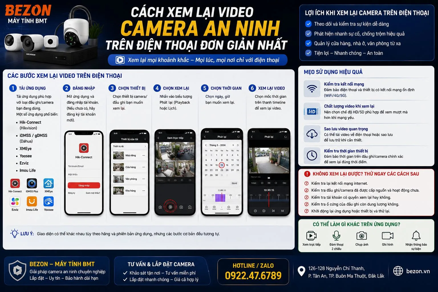 Cách Xem Lại Video Camera An Ninh Trên Điện Thoại Đơn Giản Nhất