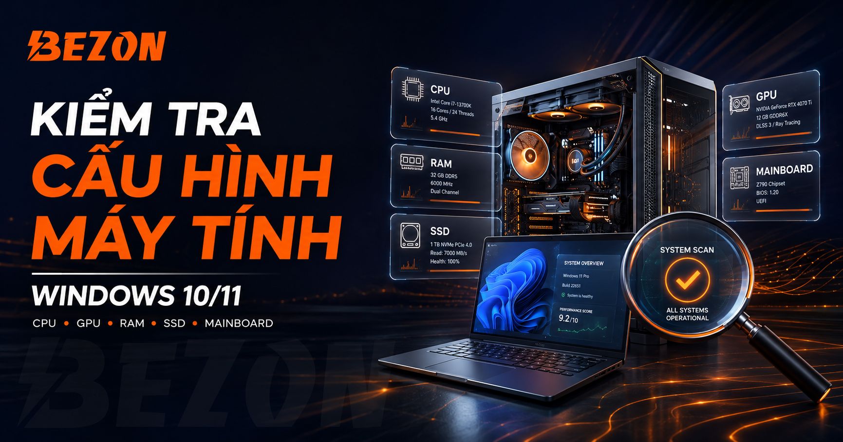 Cách Kiểm Tra Cấu Hình Máy Tính Chi Tiết Nhất Trên Windows 10/11