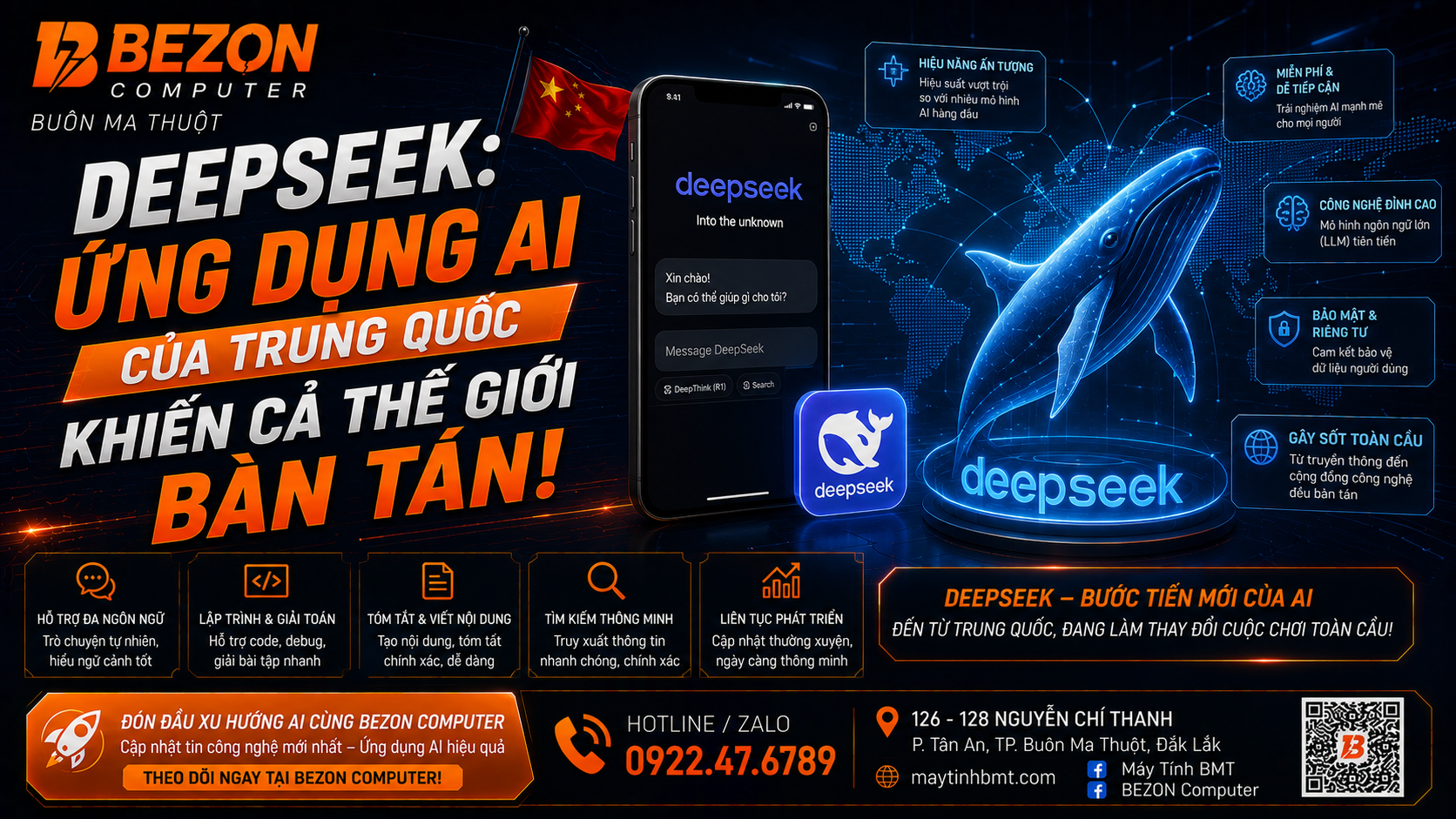 DeepSeek: Ứng dụng AI của Trung Quốc khiến cả thế giới bàn tán