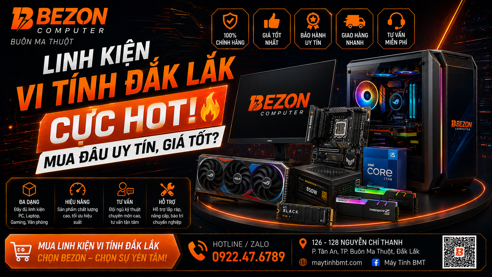 Linh Kiện Vi Tính Đắk Lắk Cực HOT: Mua Đâu Uy Tín, Giá Tốt?