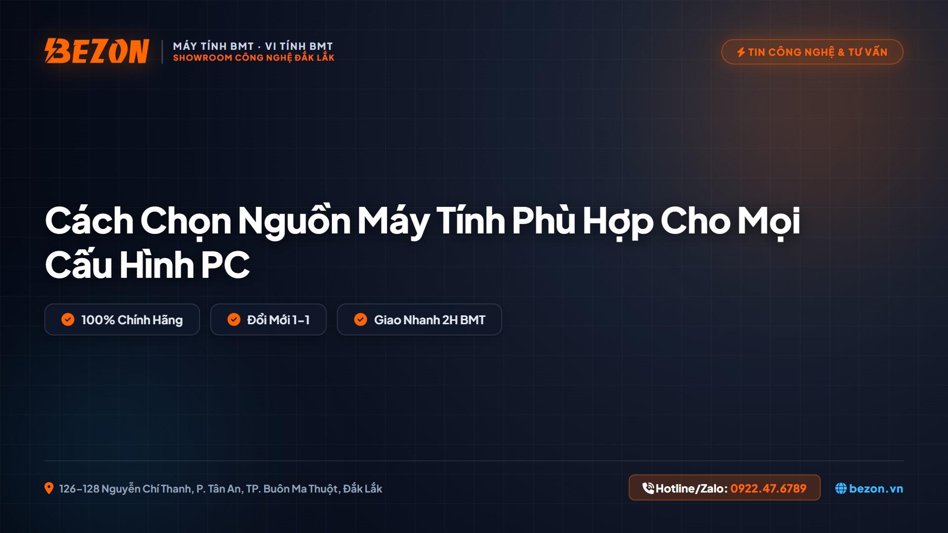 Cách Chọn Nguồn Máy Tính Phù Hợp Cho Mọi Cấu Hình PC