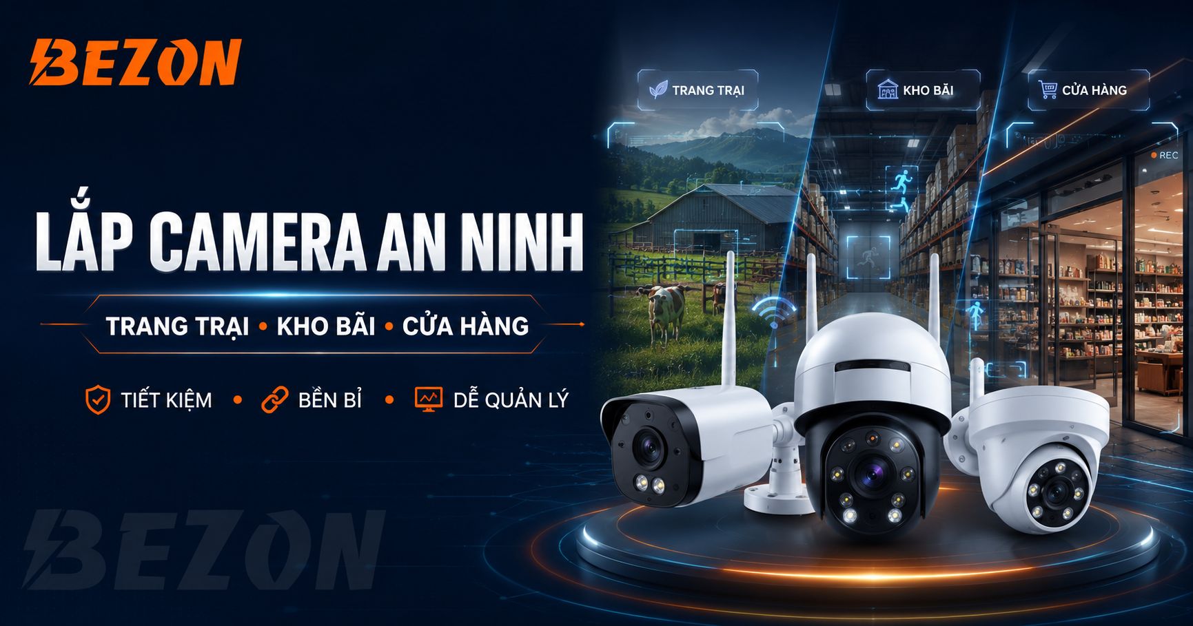 Giải Pháp Lắp Camera An Ninh Cho Trang Trại, Kho Bãi & Cửa Hàng Tại Đắk Lắk: Chọn Loại Nào Tiết Kiệm & Bền Bỉ?
