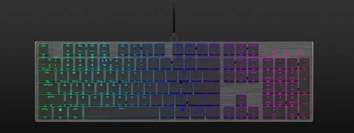Bàn Phím Cơ Cooler Master SK622 Space Gray Low Profile Red Switch RGB TKL Wireless (Đen)