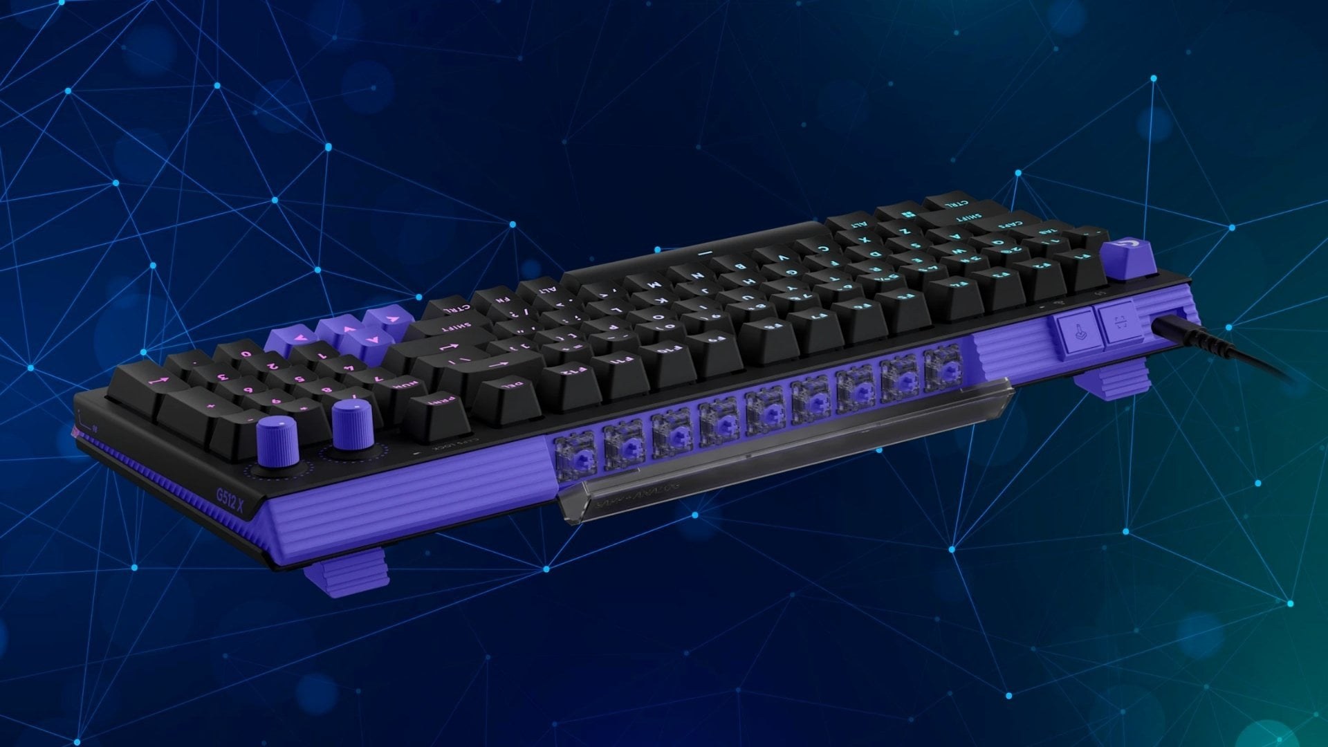 Bàn phím cơ gaming Logitech G512 X 98 TMR Black Tactile - Nhiều tiện ích thông minh