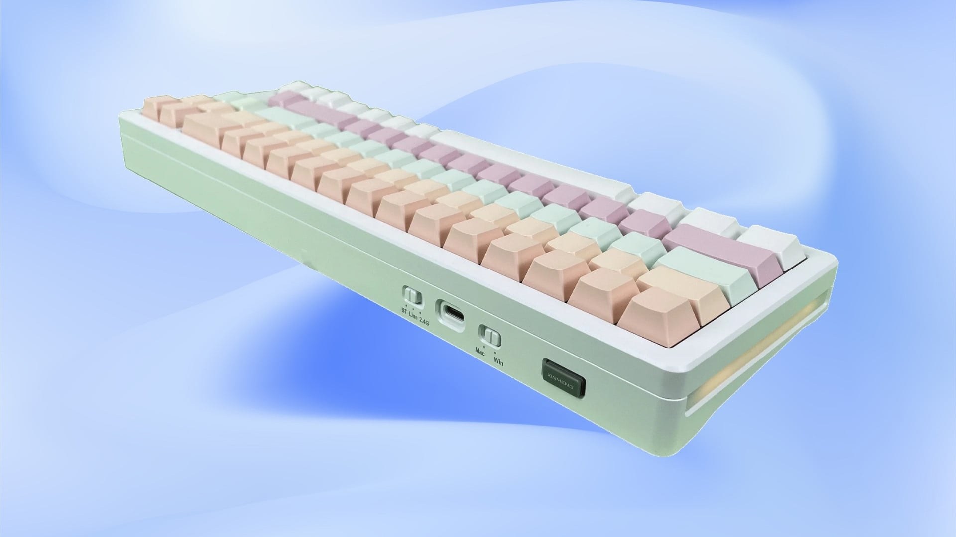 Bàn phím cơ gaming XinMeng M71RGB - Kết nối 3 chế độ