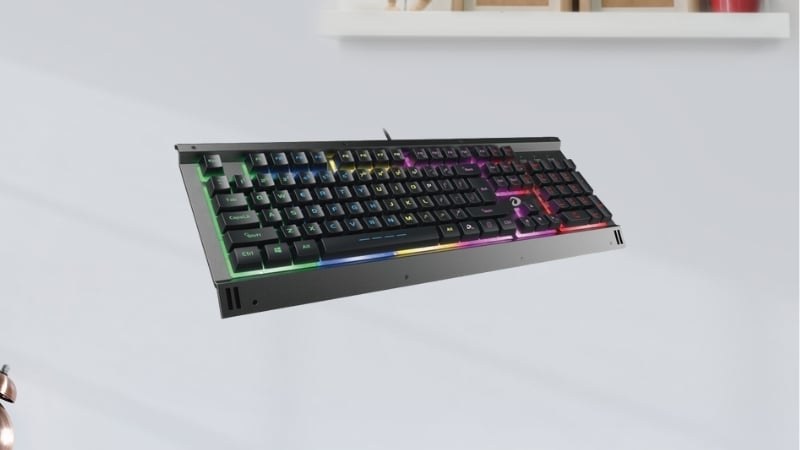 Bàn phím giả cơ DareU LK145 tương thích với mọi thiết bị máy tính