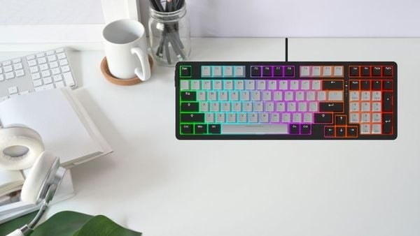 Bàn phím quang cơ Gaming Dare-U EK98X PBT Black - Grey