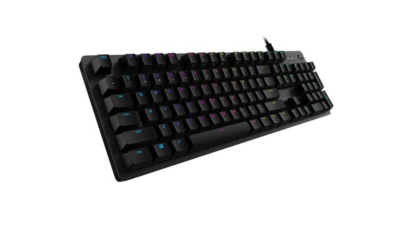 Bàn phím cơ Logitech G512 Carbon GX Blue Clicky Switch có thiết kế nhỏ gọn