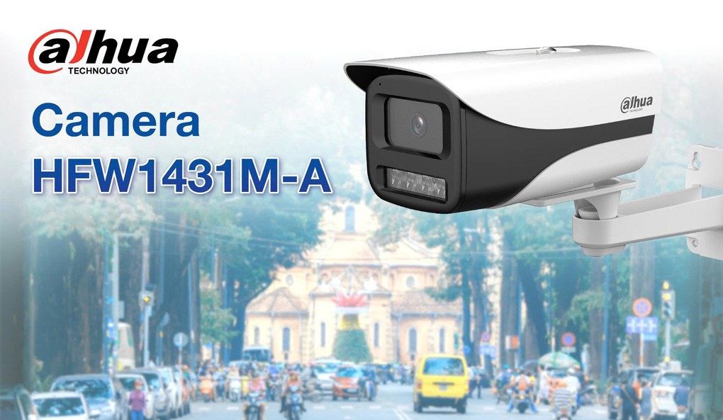 Camera Dahua HFW1431M-A 4MP Hình Ảnh Sắc Nét, An Ninh