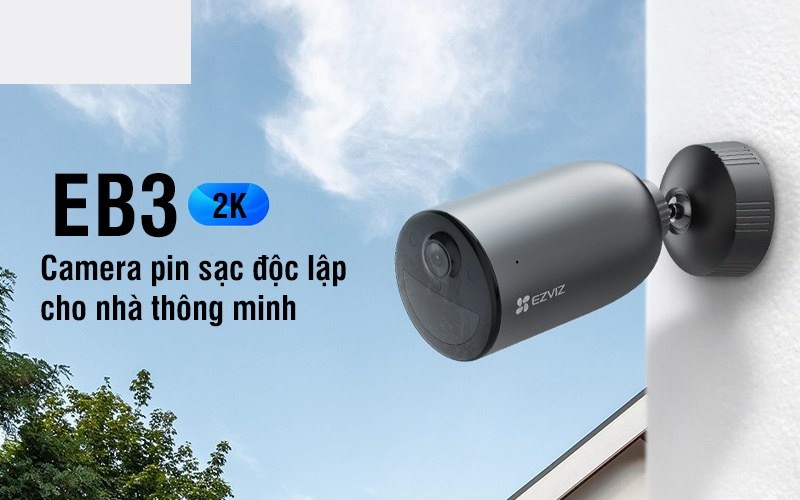 Camera WiFi Dùng Pin EZVIZ EB3 2K
