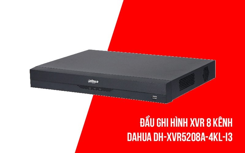 Bán đầu ghi hình XVR 8 kênh DAHUA DH-XVR5208A-4KL-I3 giá rẻ