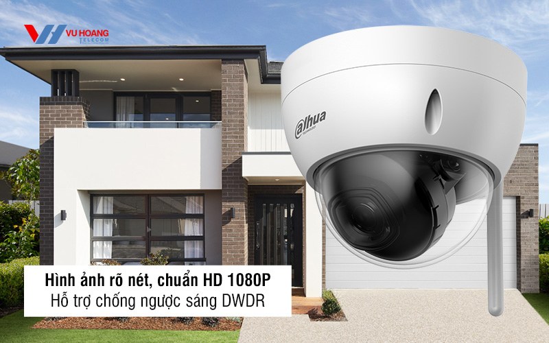 Camera DAHUA DH-IPC-HDBW1230DE-SW Ghi nhận hình ảnh chất lượng rõ ràng