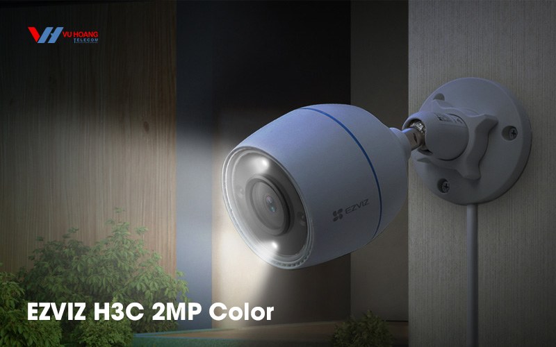 Bán camera WiFi ngoài trời EZVIZ H3C 2MP Color giá rẻ