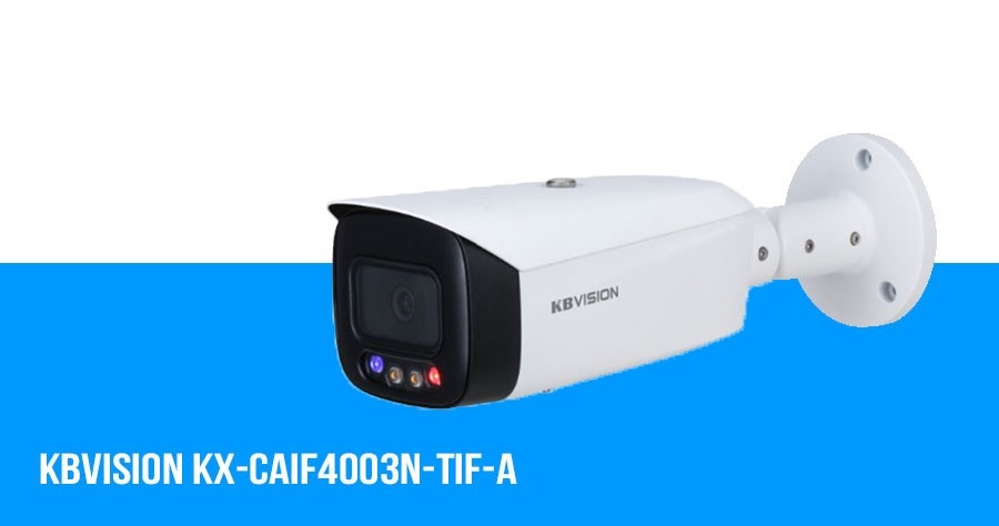 Camera IP AI Full Color 4MP KBVISION KX-CAiF4003N-TiF-A