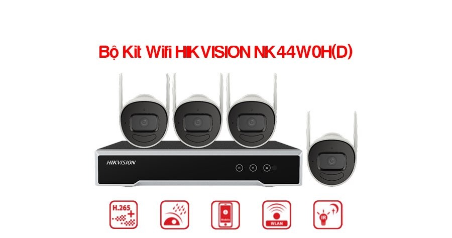 Bán bộ Kit camera IP Wifi HIKVISION NK44W0H(D) giá rẻ