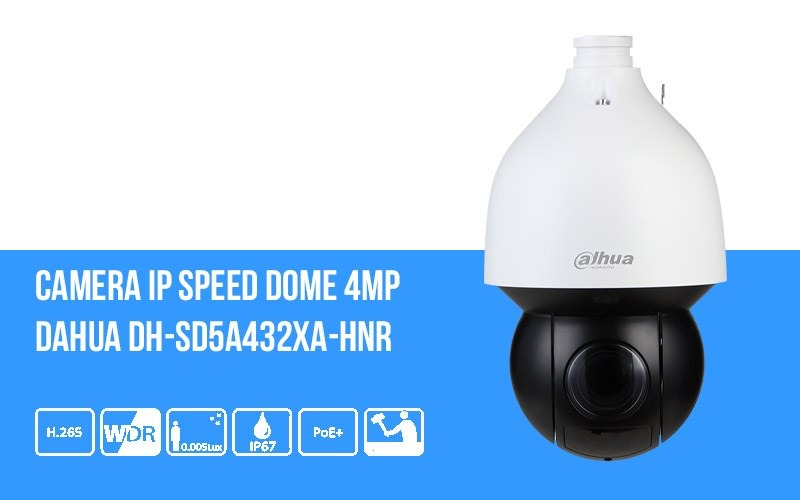 Bán camera IP Speed Dome 4MP DAHUA DH-SD5A432XA-HNR giá rẻ