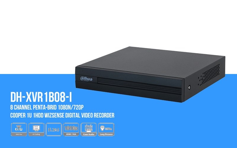 Bán đầu ghi hình HDCVI 8 kênh DAHUA DH-XVR1B08-I giá rẻ
