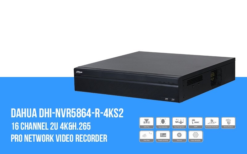 Đầu ghi IP 64 kênh DAHUA DHI-NVR5864-R-4KS2