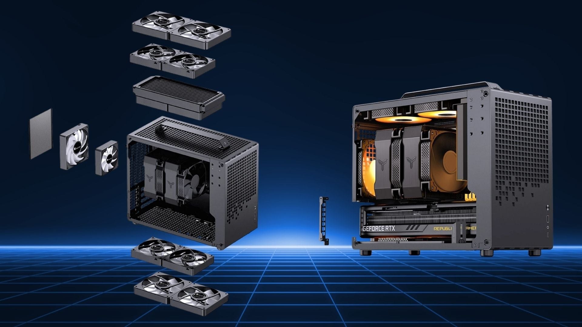 Case được trang bị đầy đủ các cổng kết nối cần thiết