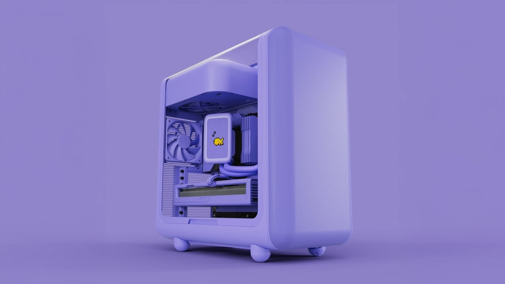 Case HYTE X50 Pitch Black - Không gian rộng rãi dành cho những cấu hình PC hiệu năng cao