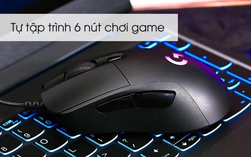 Chuột Logitech G403 HERO hiệu suất vượt trội, cảm biến đỉnh cao, độ chính xác tuyệt vời