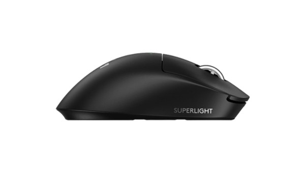 Chuột Logitech Pro X Superlight 2 DEX Wireless Gaming đen có trọng lượng chỉ 60g