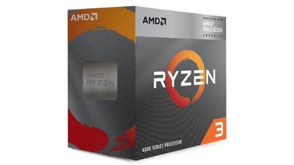 CPU AMD Ryzen 3 4300G với 4 nhân và 8 luồng cung cấp khả năng xử lý hiệu quả cho các tác vụ hàng ngày và giải trí