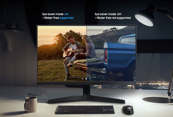 Màn hình LCD 24 inch Samsung LF24T350FHEXXV IPS 75Hz Freesync Chính Hãng