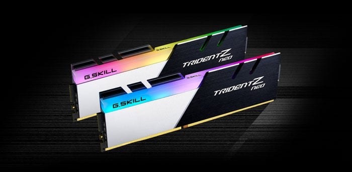 Ram DDR4 Gskill 32G/3600 Trident Z NEO RGB (F4-3600C18D-32GTZN) (2x 16GB)