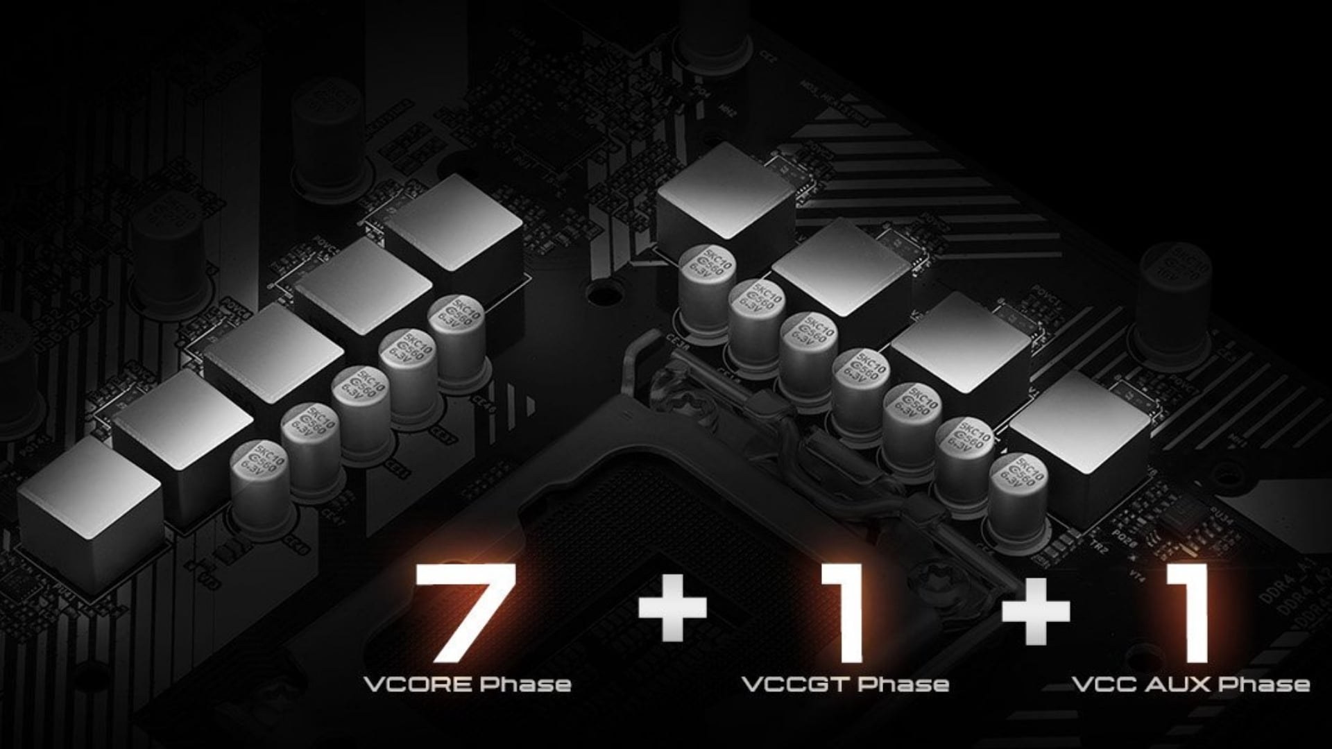 Mainboard ASRock B760M PRO RS DDR4 - thiết kế 7+1+1 Power Phase
