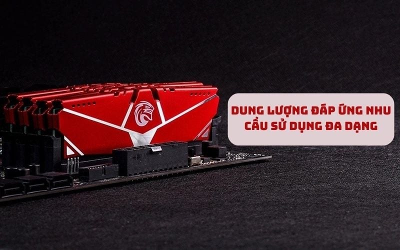 RAM KingSpec 16GB DDR4 3200MHz đáp ứng nhu cầu sử dụng đa dạng