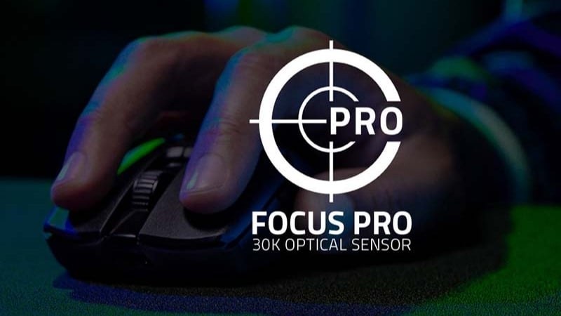 Razer DeathAdder V3-Ultra được trang bị cảm biến quang học Focus Pro