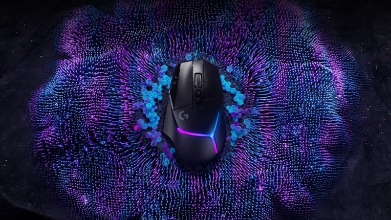 Chuột Logitech G502 X Plus LightSpeed có thiết kế công thái học tối ưu, thoải mái