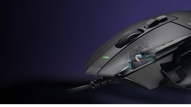 Chuột Logitech G502 X sở hữu công nghệ LIGHTFORCE