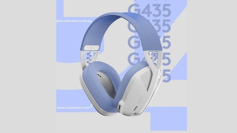 Tai nghe Logitech G435 sở hữu thiết kế over-ear hiện đại, gọn nhẹ