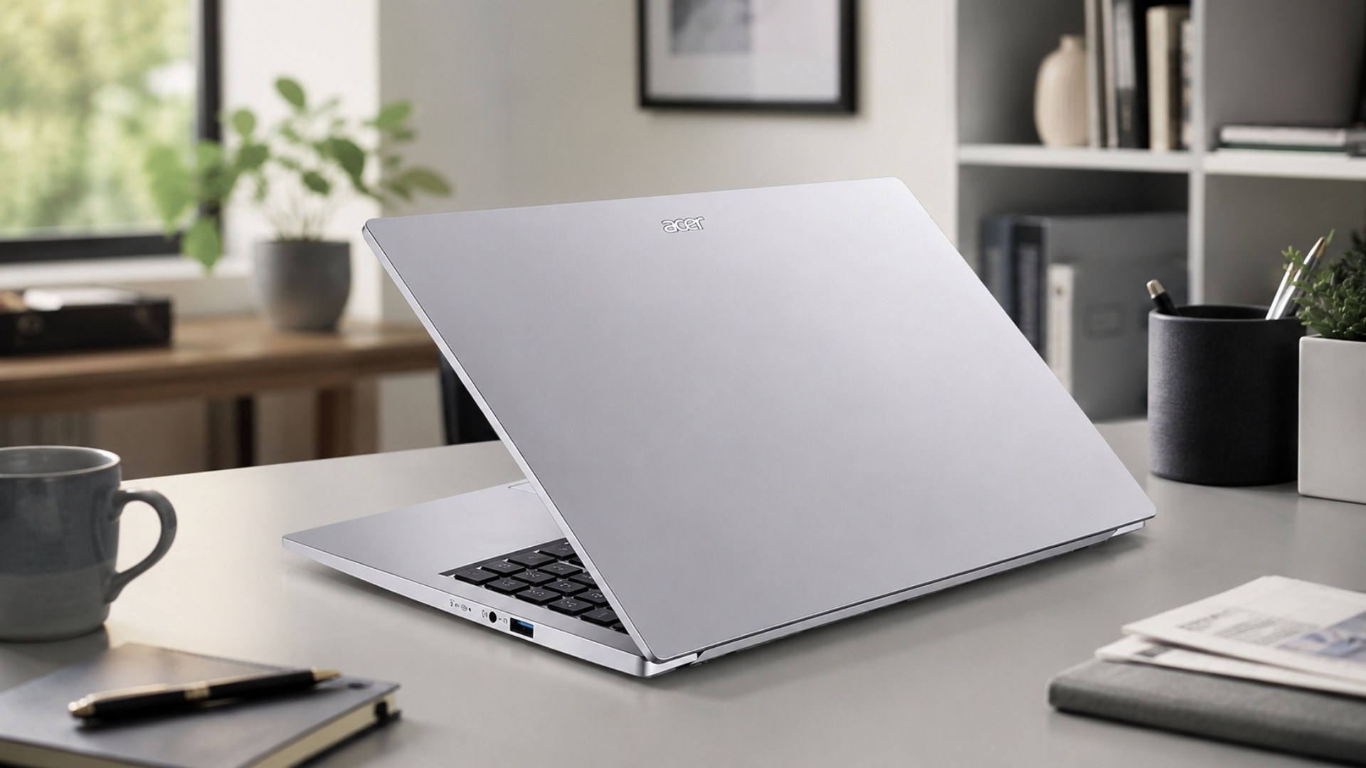Laptop ACER Aspire Go 15 AI AG15-52P-52WT - Thiết kế gọn nhẹ