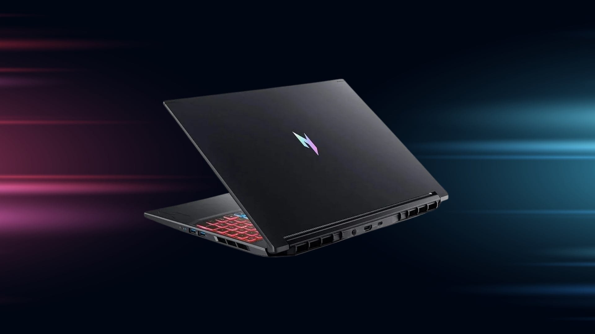 Laptop Gaming Acer Nitro ANV16S-71-58WQ - Thiết kế đen mạnh mẽ