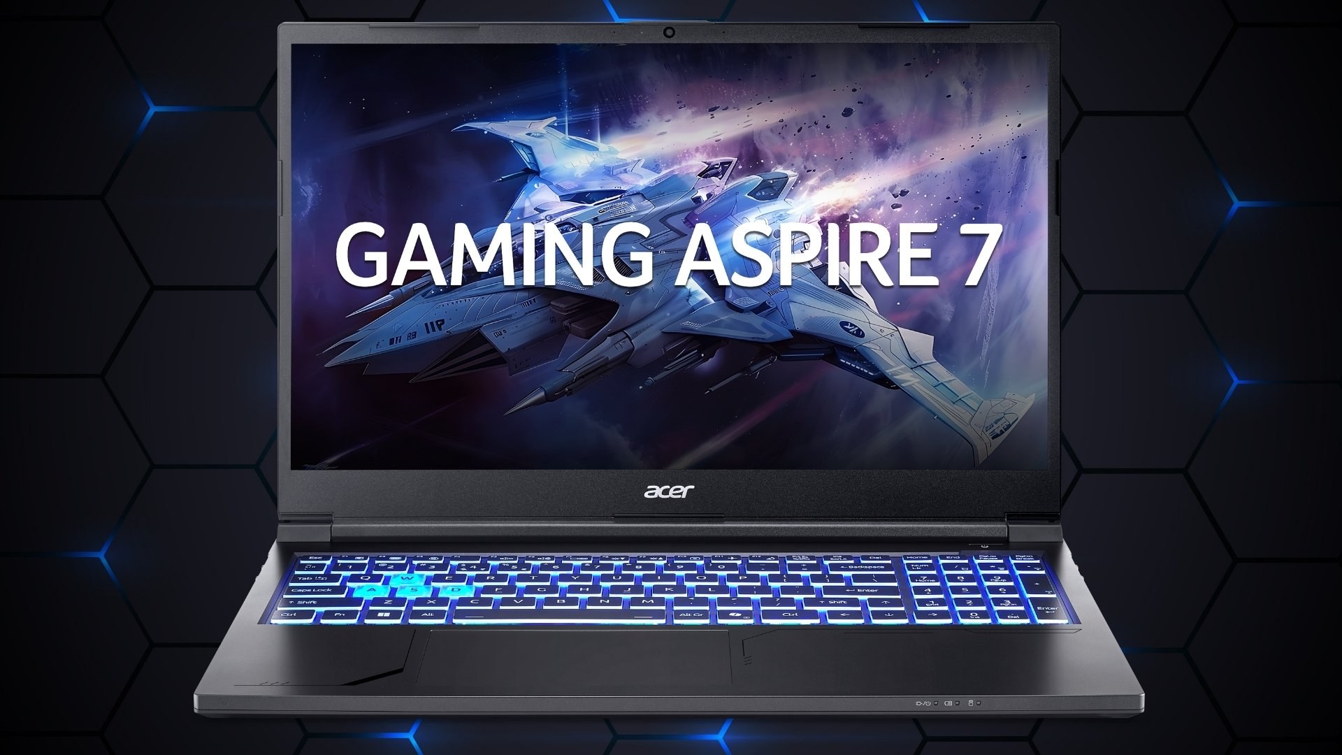 Laptop Gaming Acer Aspire 7 A715-59G-59RD - Màn hình sắc nét mượt mà