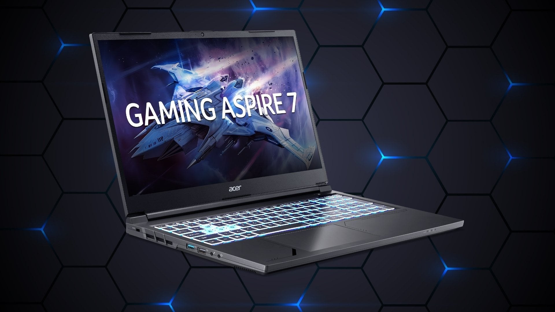 Laptop Gaming Acer Aspire 7 A715-59G-59RD - Hiệu năng Core 5 210H kết hợp RTX 3050 chinh phục học tập, sáng tạo và gaming