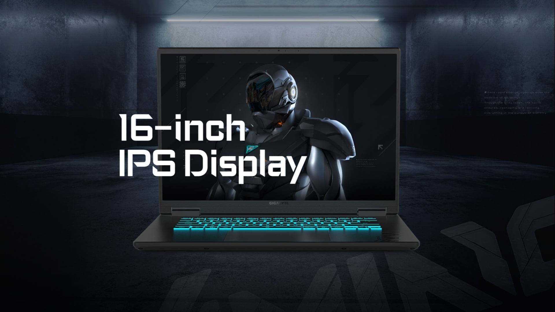 Gigabyte A16 CMHH2VN893SH - Hình ảnh hiển thị cực sắc nét, cảnh chuyển động cực kỳ mượt mà