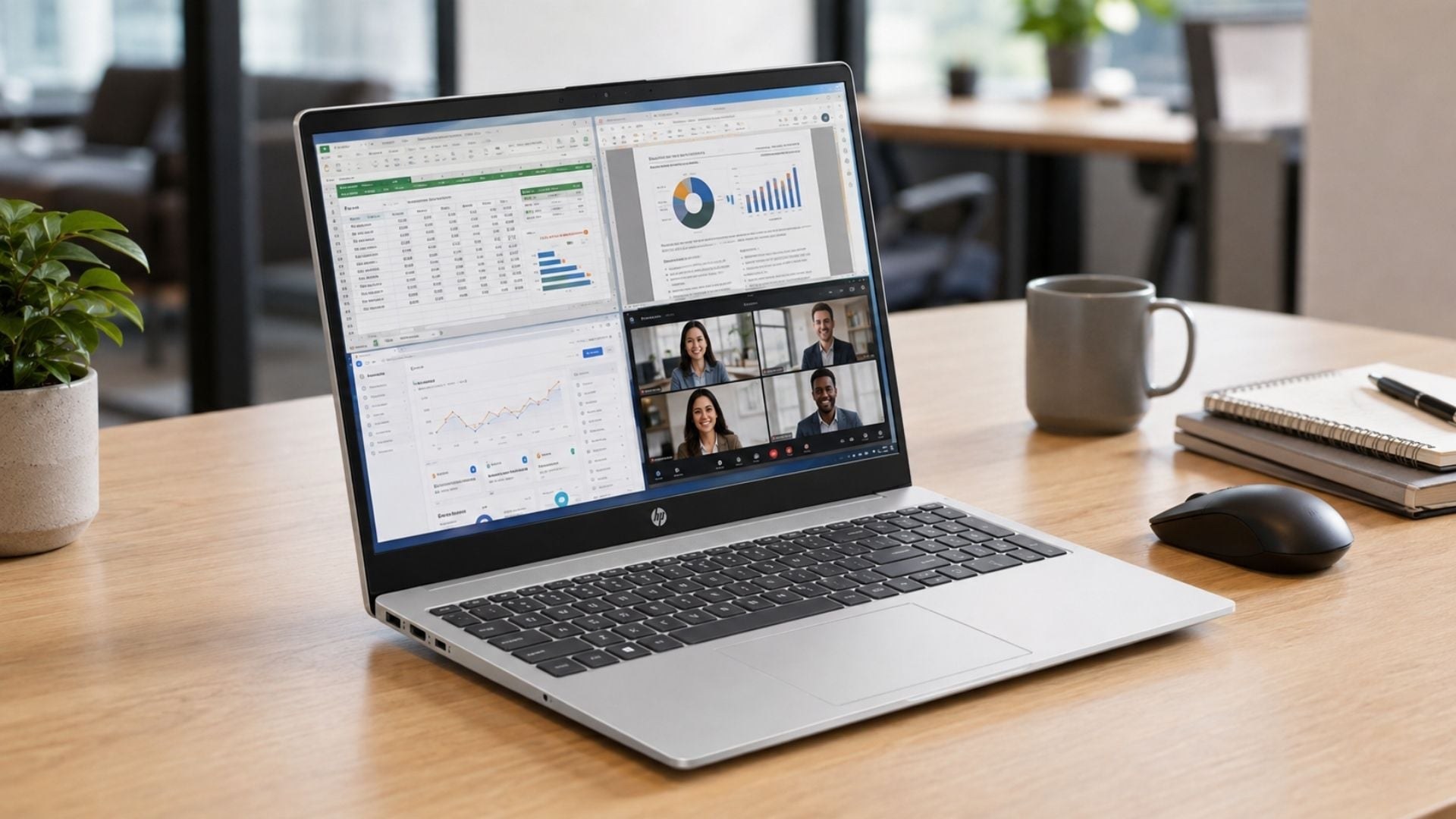 Laptop HP 15-fd1289TU C2CV8PA Ultra 7-155H, 16GB DDR5, SSD 512GB - Hiệu năng văn phòng cao