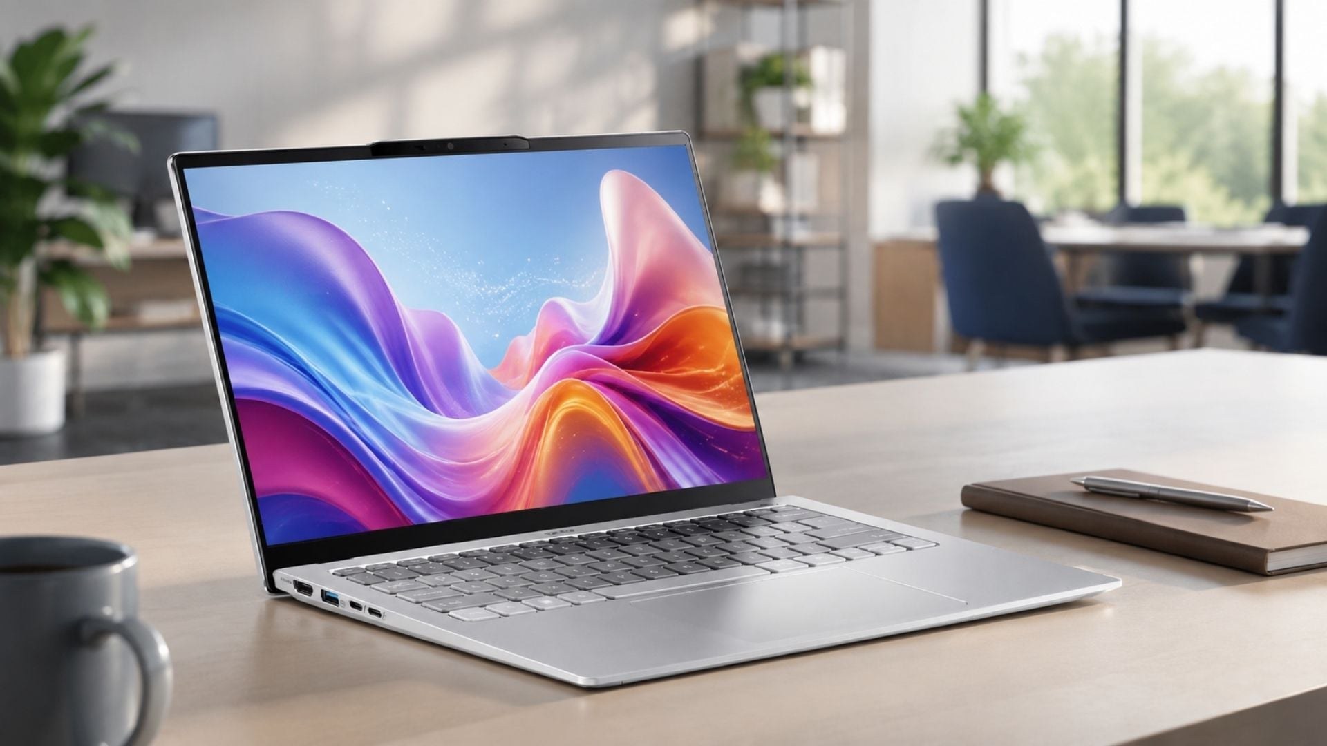 Acer Swift Go 14 AI sở hữu màn hình cảm ứng 14 inch độ phân giải FHD+