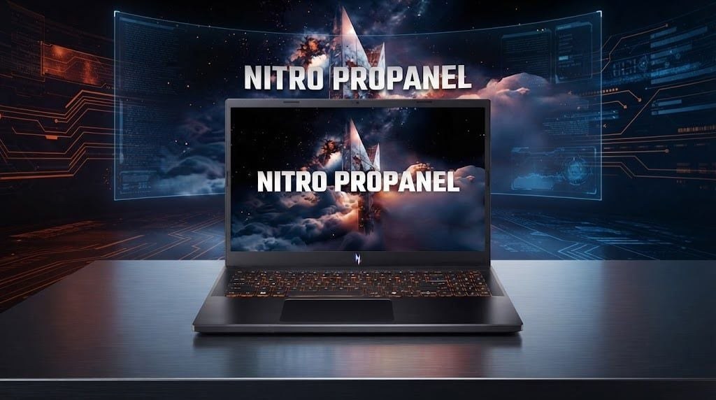 Laptop Gaming Acer Nitro ProPanel ANV15-42-R9EH | AMD Ryzen 7 7445HS, 16GB DDR5, SSD 512GB, RTX 4050 6GB, 15.6