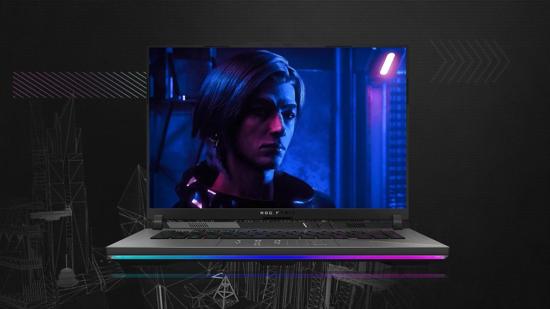 Laptop gaming ASUS ROG Strix G16 G614PP-TS112W - Màn hình ROG Nebula 300Hz