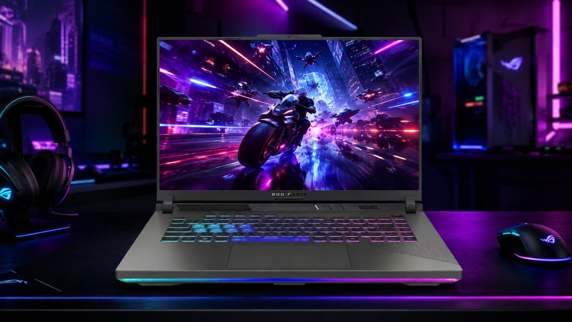 ROG Strix G16 G614PM-RV233W sử dụng màn hình 16 inch tỷ lệ 16:10 độ phân giải WUXGA 1920 x 1200
