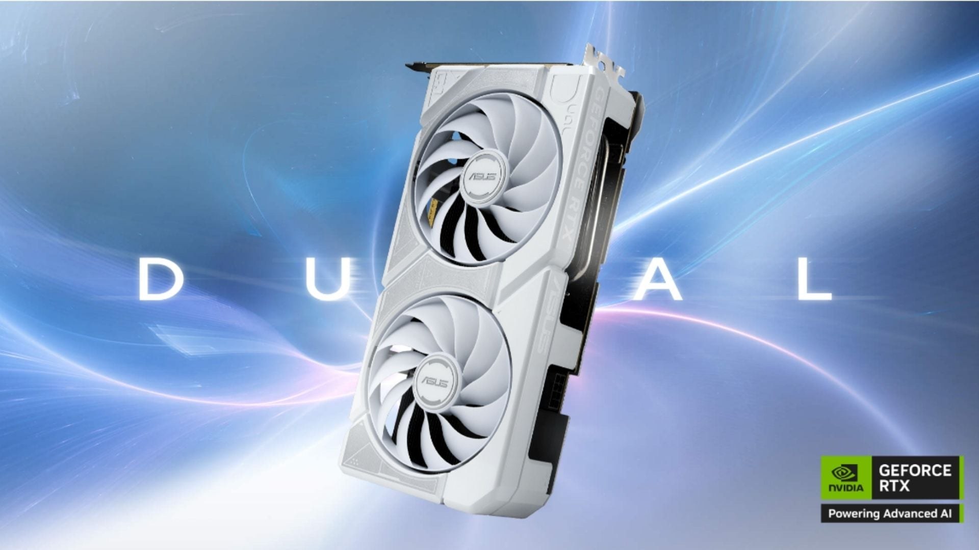 Card màn hình ASUS Dual GeForce RTX 5060 Ti OC White 16GB - Hiệu năng mạnh mẽ trong thiết kế trắng tinh tế