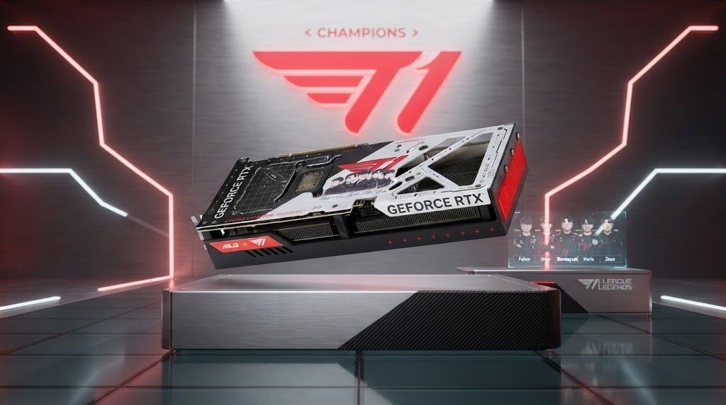 Card màn hình ASUS Dual GeForce RTX 5070 T1 OC Gaming (T1-RTX5070-O12G-GAMING) | 12GB GDDR7, 6144 CUDA, 2595MHz