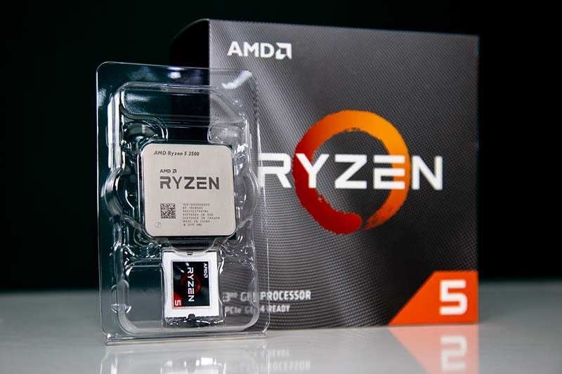 CPU AMD Ryzen 5 3500 Tray - Nobox | AM4, 6 nhân/6 luồng, Max 4.1 GHz